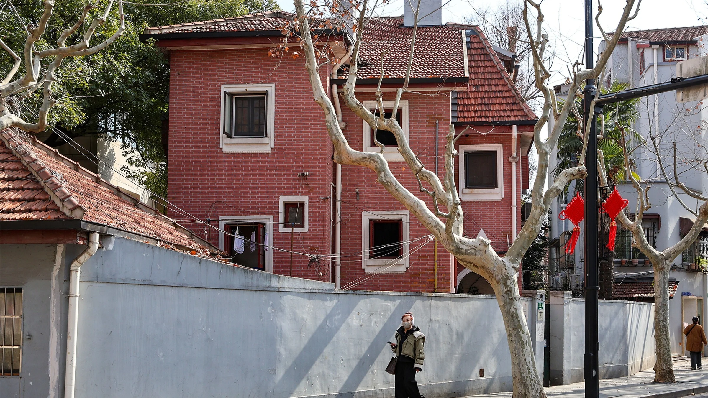 Historic streetscape on Wukang Road.
